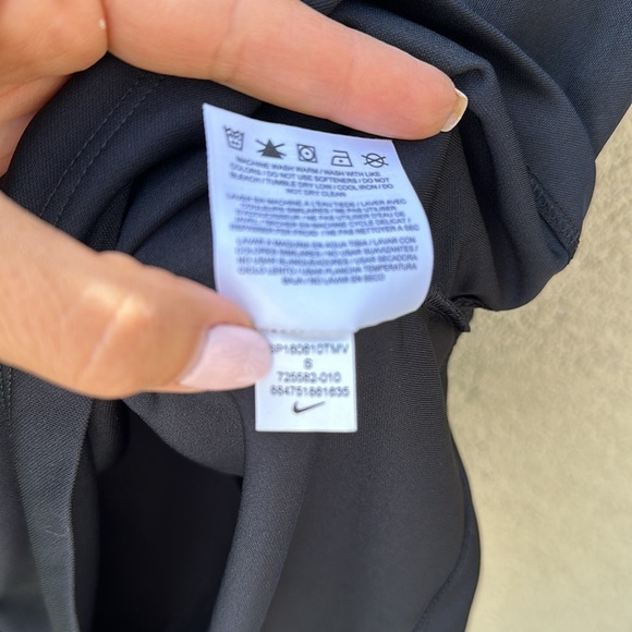 NWT Nike 🔥 Dri Fit Golf Black Polo Short Sleeve Shirts Sz S - Picture 6 of 7